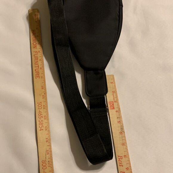 Westend black sling bag with adjustable strap 48” unisex & crossposted - Picture 8 of 8